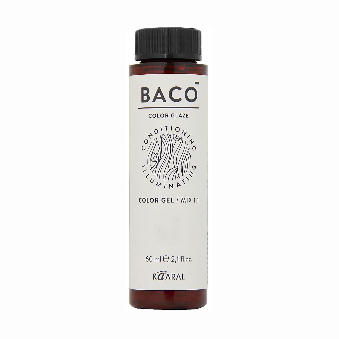 Напівперманентна фарба для волосся Kaaral Baco Color Glaze 8.0 Світлий блондин, 60 мл